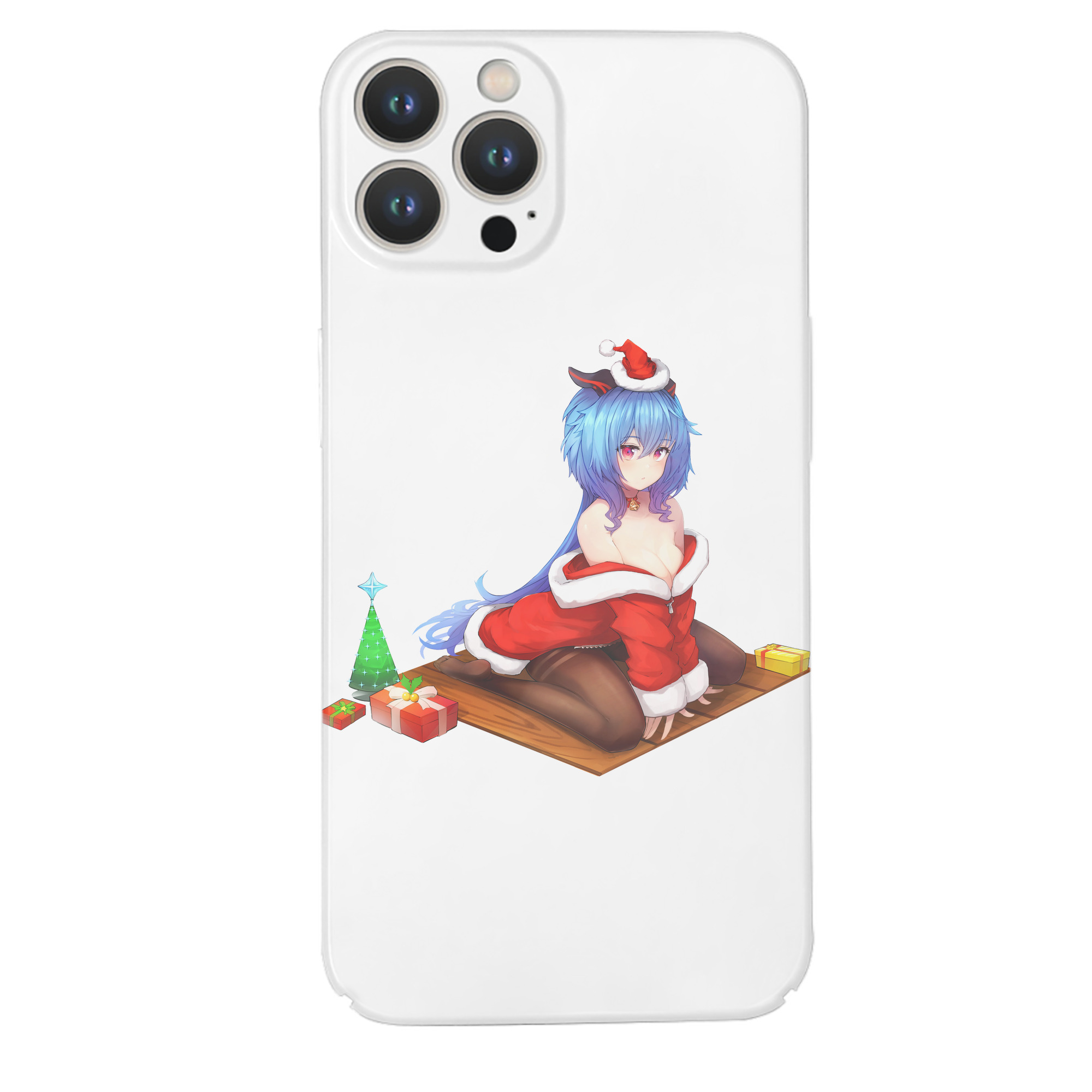 げんし神 甘雨 かんう genshin Ganyu 【iPhone 14シリーズ対応】ハードケース